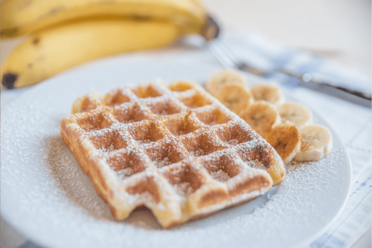 banana waffles baby recipe