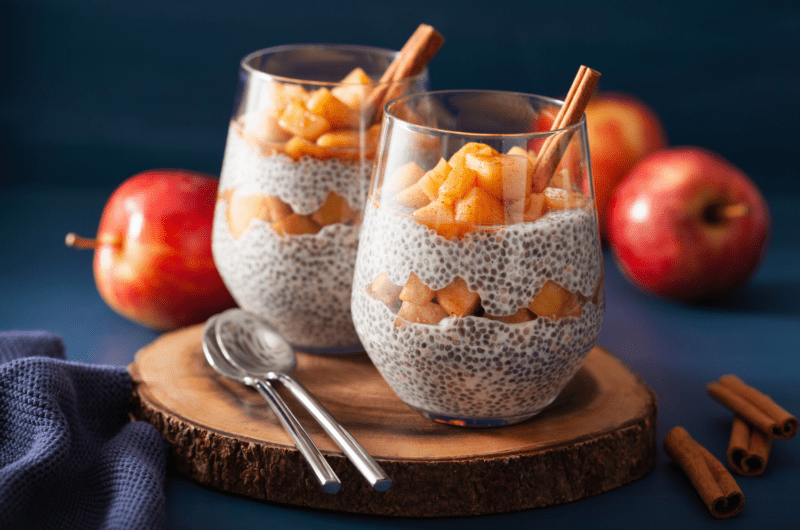 Apple Chia Pudding