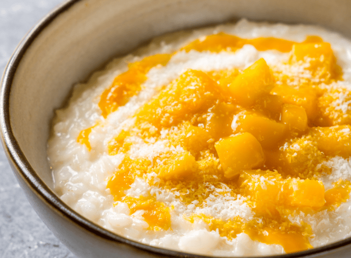 Mango And Rice Porridge