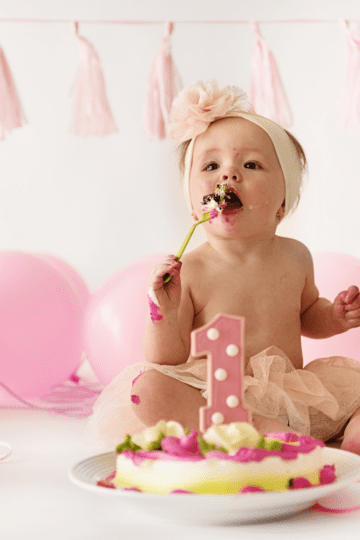 Easy Homemade Smash Cakes for Baby's First Birthday