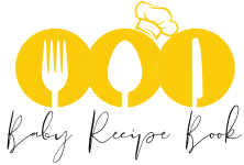 Baby recipe book logo
