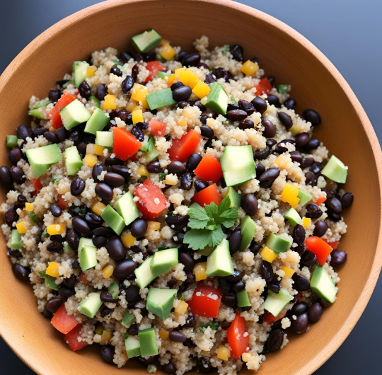 Quinoa and Black Bean Salad