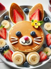 Bunny Pancakes: Fun and Healthy Pancake Recipe for Toddlers